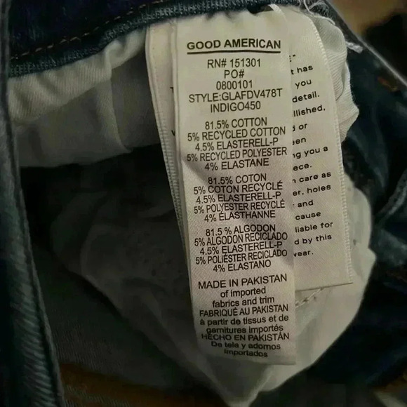 Good American Women’s Distressed Skinny Jeans - Picture 6 of 7